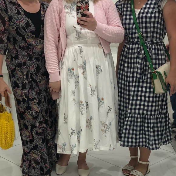 🎉SALE🎉J. Crew Embellished Midi Shirtdress - Picture 7 of 7